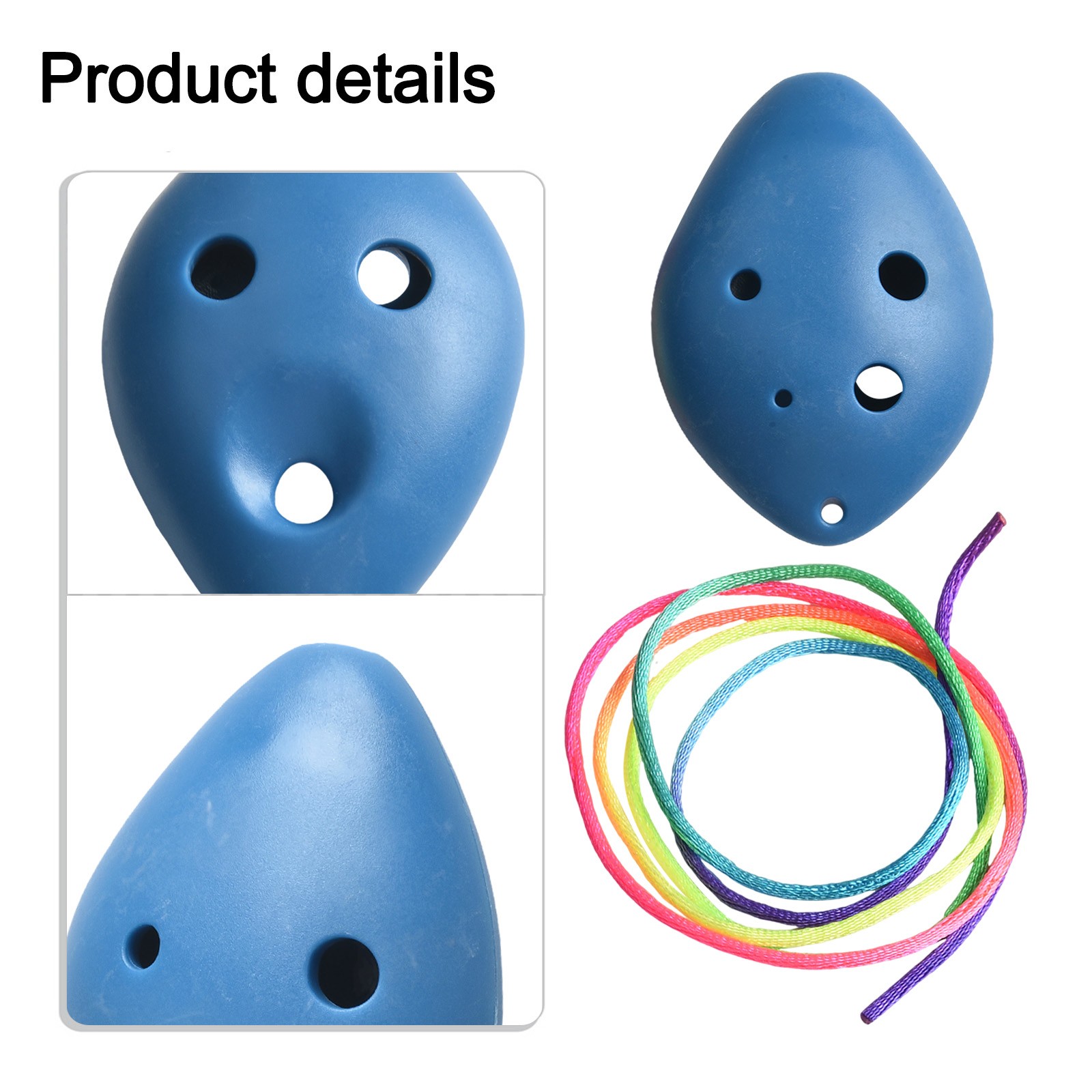 Sensitive Blowing 6 Hole Ocarina Flute ABS Plastic Material for For beginners - Picture 13 of 41