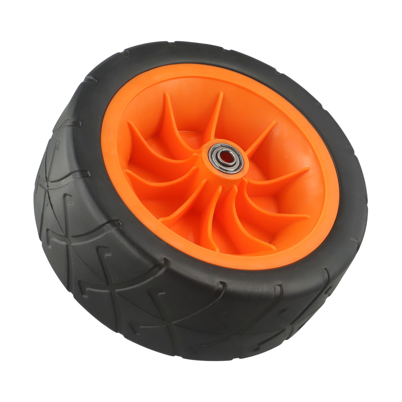 Roue de Remplacement Extérieur 8 Pouces avec Roulements pour Chariot Pliable boutiques Tout Terrain