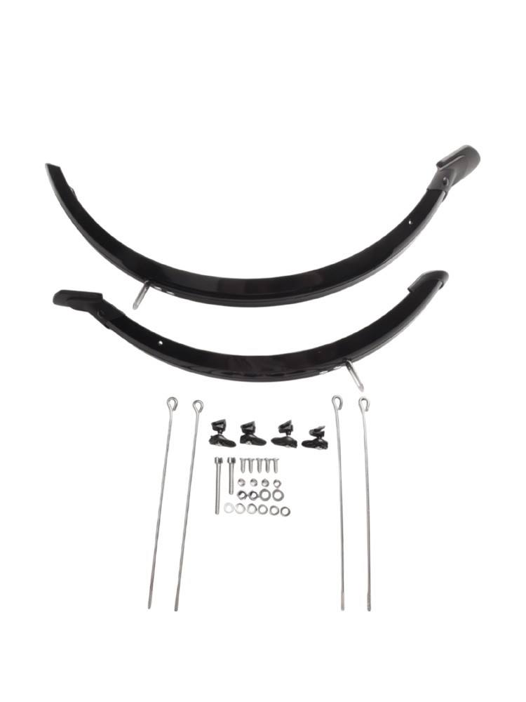 Bike Mudguard Set for 14 Inch and For 16 Inch Folding Bikes Easy Install
