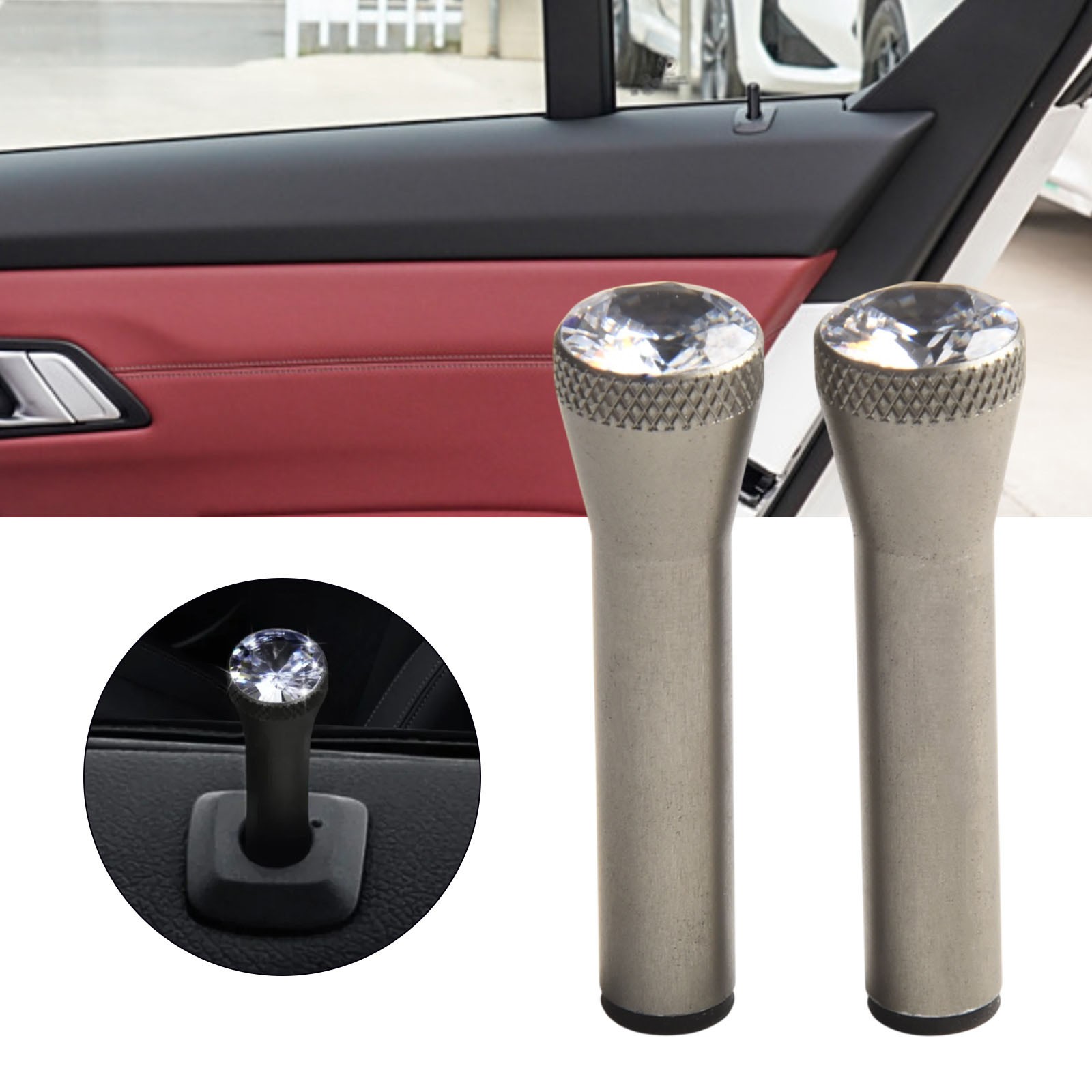 Robust and Stylish Aluminum Door Pins for Various For BMW Model Series