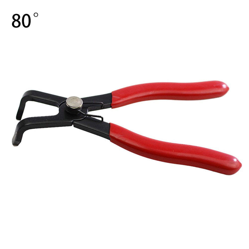 30 80 Degree Angled Push Pin Pliers Set Ideal for Automotive Professionals