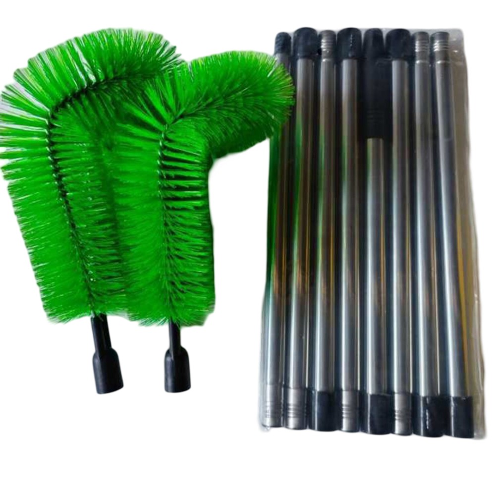 Extendable Roof Cleaning Brush 10 5ft Designed for Efficient Debris Removal