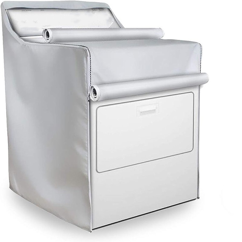Washing Machine Protective Cover with Adjustable Features for Outdoor Areas