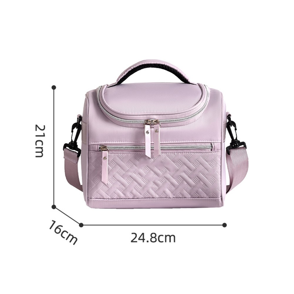 Large Insulated Lunch Bag for Work and Travel Adjustable