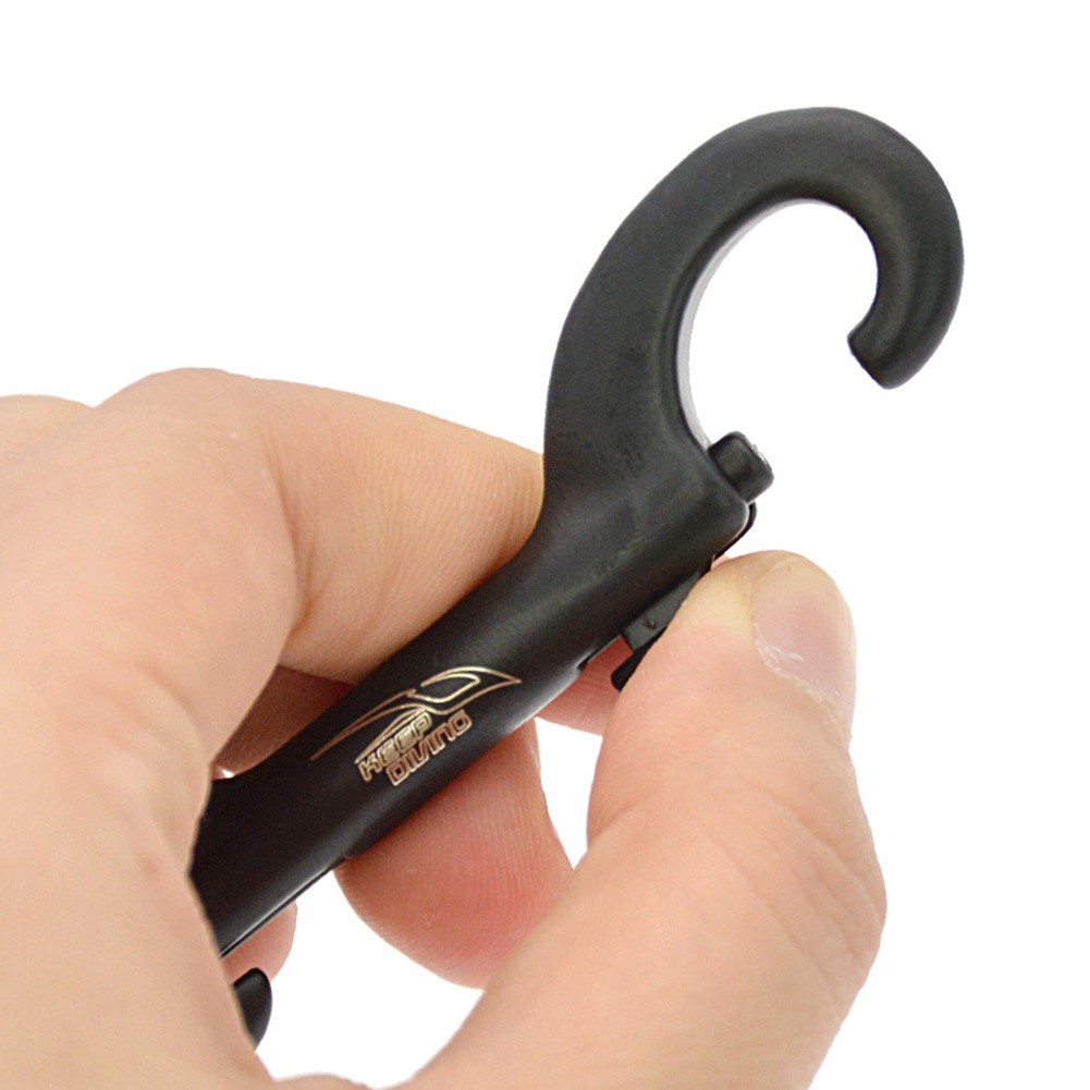 Tauchausrüstung Essential 90 mm Doppelendiger Cliphaken Edelstahl - Bild 24 von 65