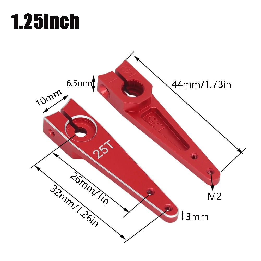 Efficient Replacement Solution 25T Steering Handle for RC Plane Models - Picture 16 of 22