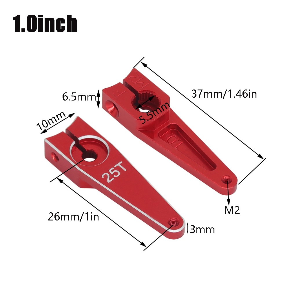 Efficient Replacement Solution 25T Steering Handle for RC Plane Models - Picture 14 of 22