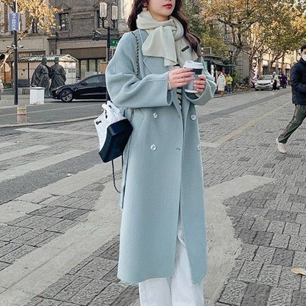 Elegant Women's Casual Windbreaker with a Unique Double Breasted Style and Fit - Picture 22 of 72