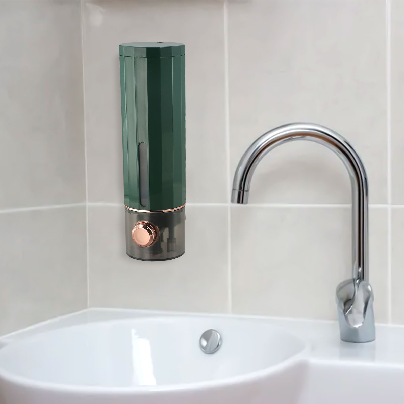 Soap Dispenser Liquid Dispenser 450ML Bathroom Supplies Multifunctional - Picture 26 of 48