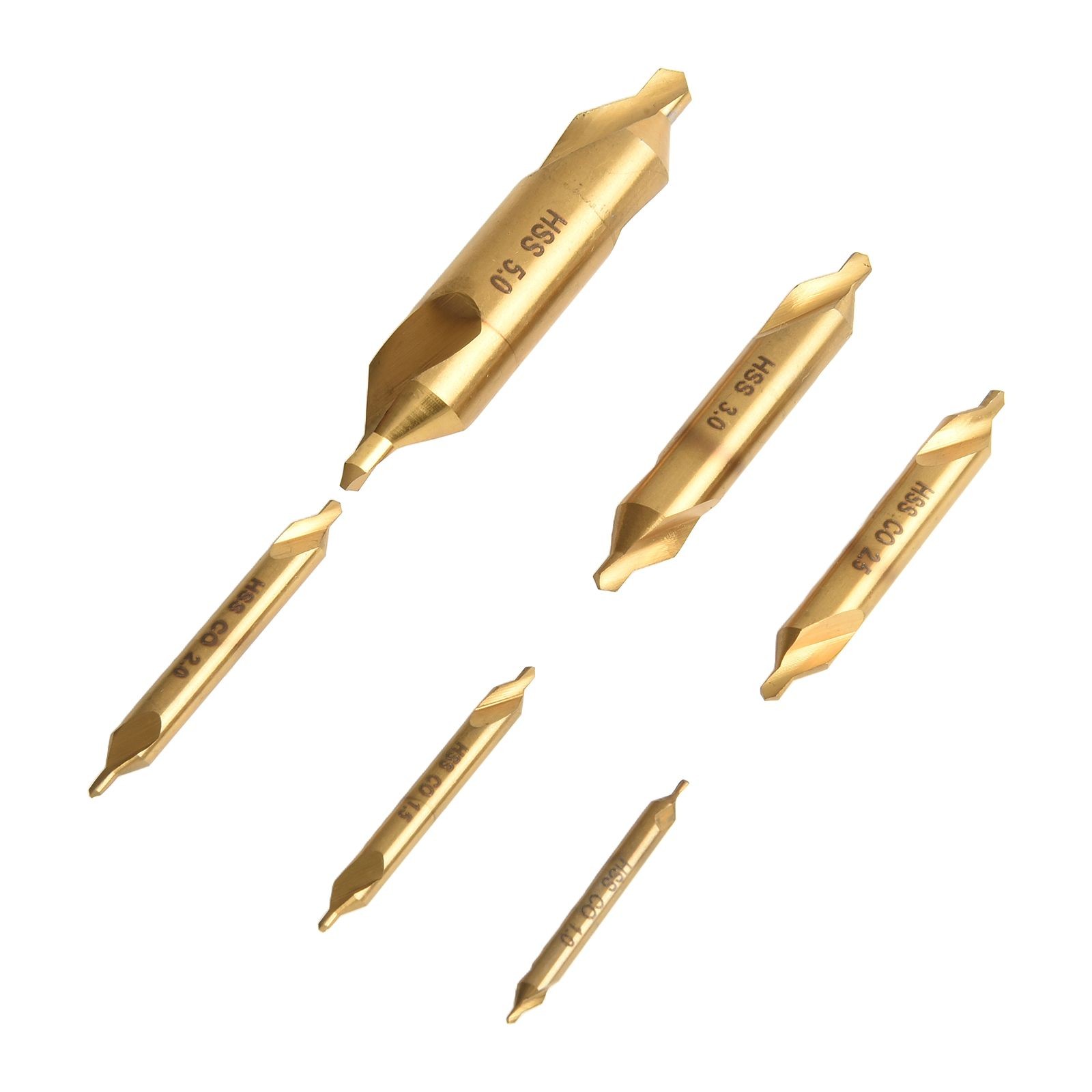 Enhanced Performance 6pcs Center Drill Bit Set for Metalworking Projects - Picture 19 of 27