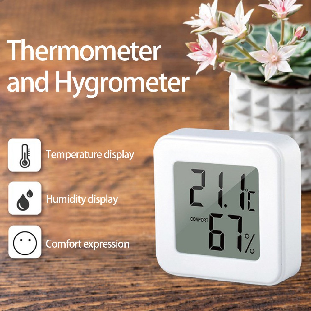 User Friendly Digital Thermometer Hygrometer with Large Readable Numbers