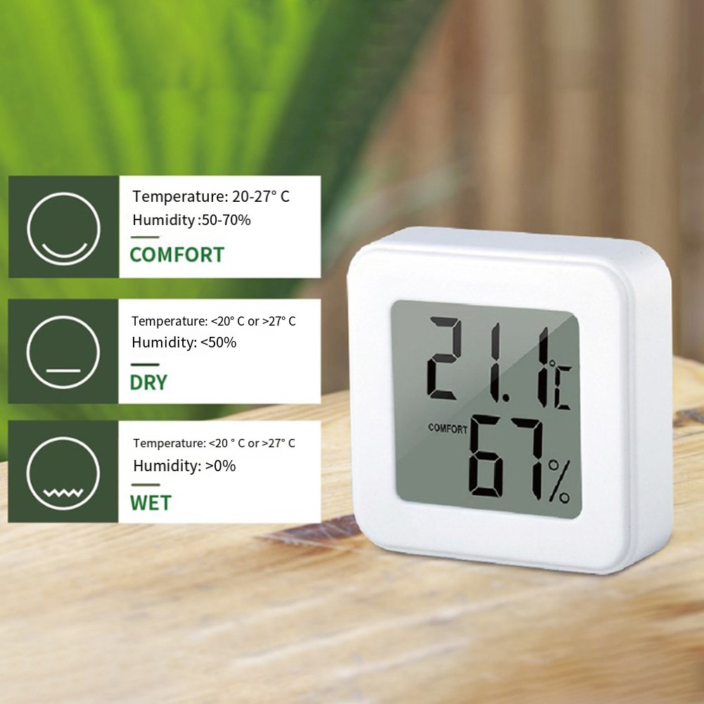 User Friendly Digital Thermometer Hygrometer with Large Readable Numbers