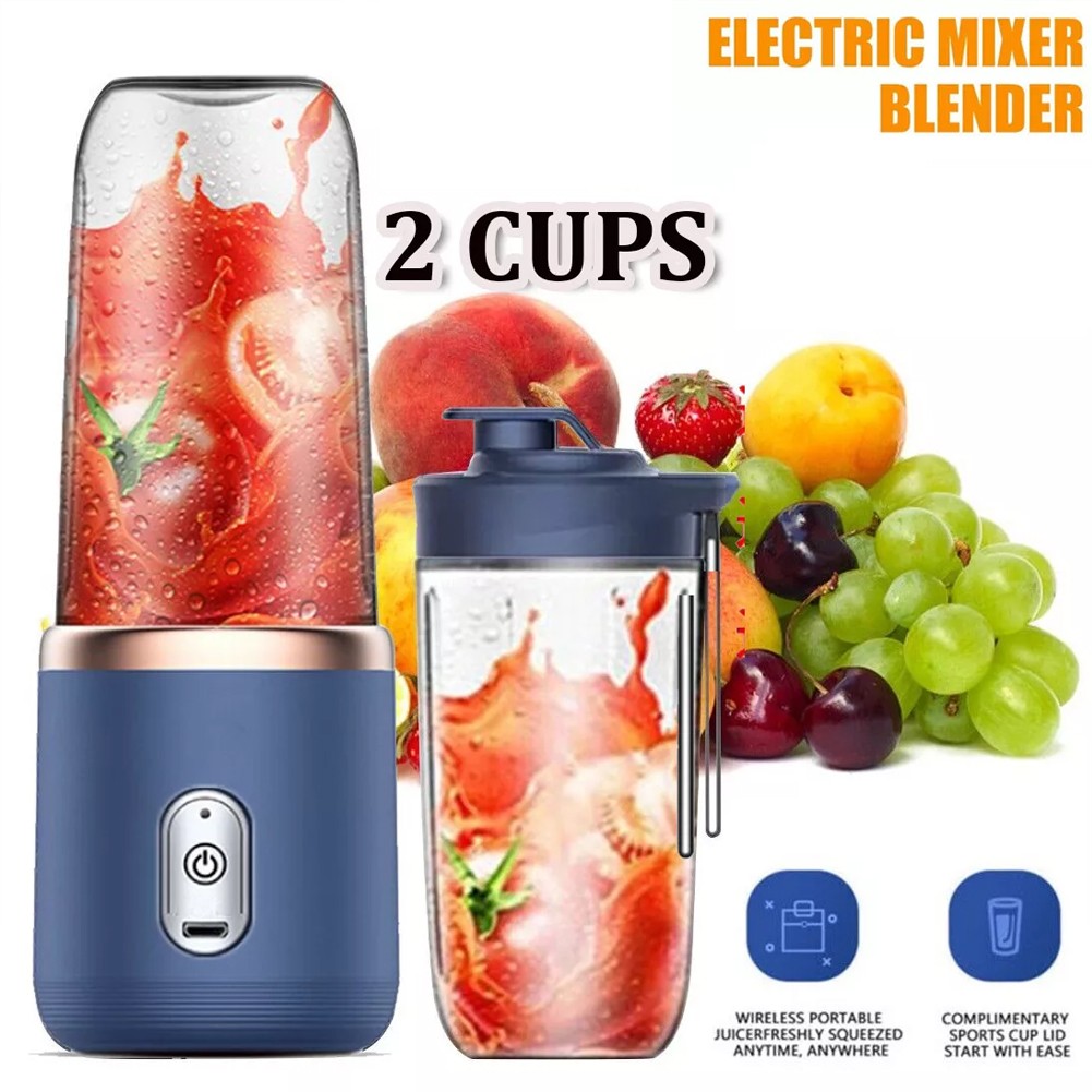 Compact Electric Blender with Six Stainless Steel for blades for