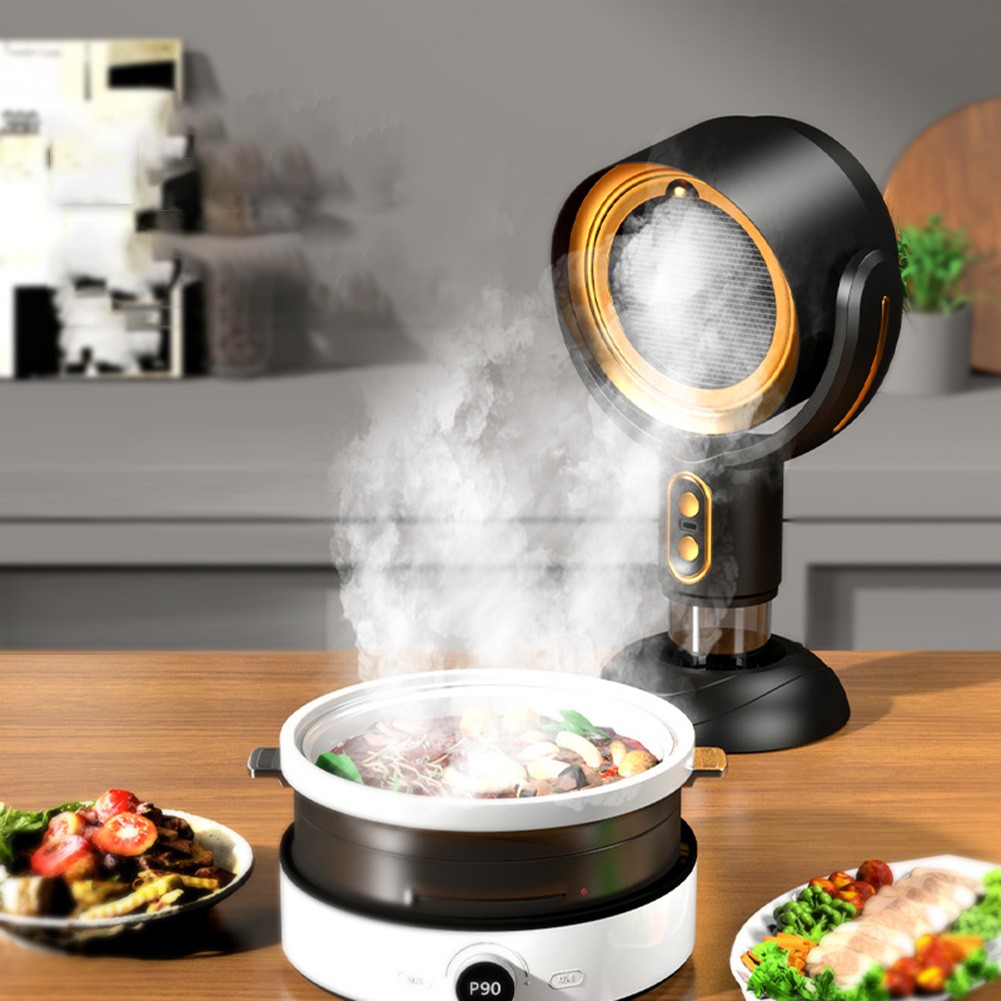 Easily Manage Smoke with this Portable Two Speed USB Kitchen Exhaust Fan - Picture 21 of 35