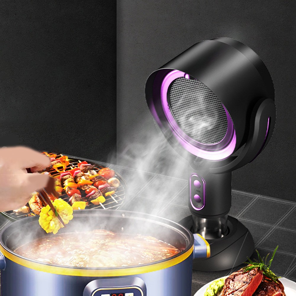 Easily Manage Smoke with this Portable Two Speed USB Kitchen Exhaust Fan - Picture 34 of 35