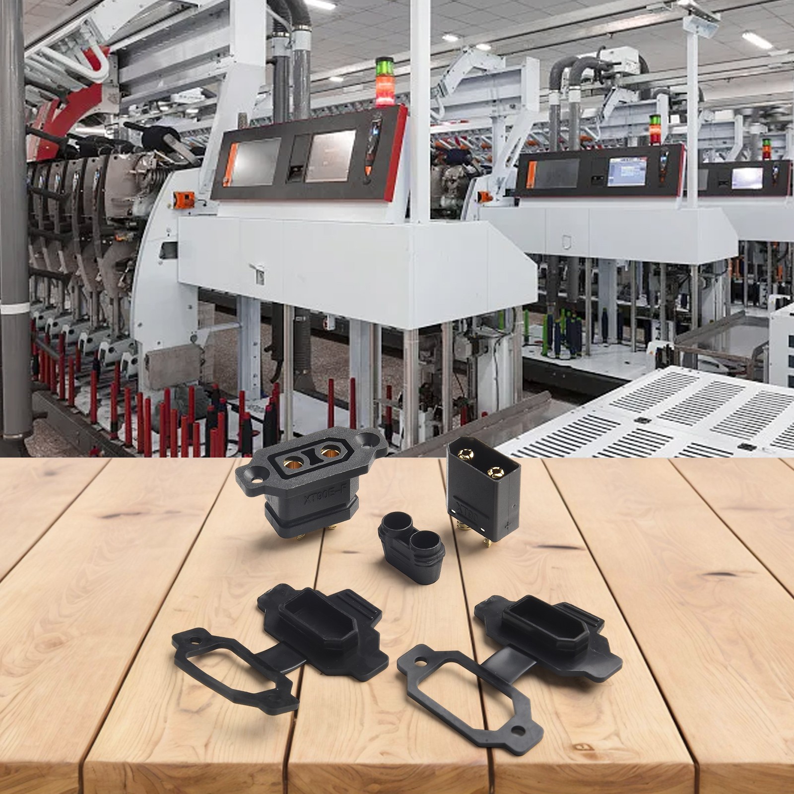 Ladestecker Feste Basis Präzise Spezifikationen Metallteile Oxidationsbeständig - Bild 57 von 62