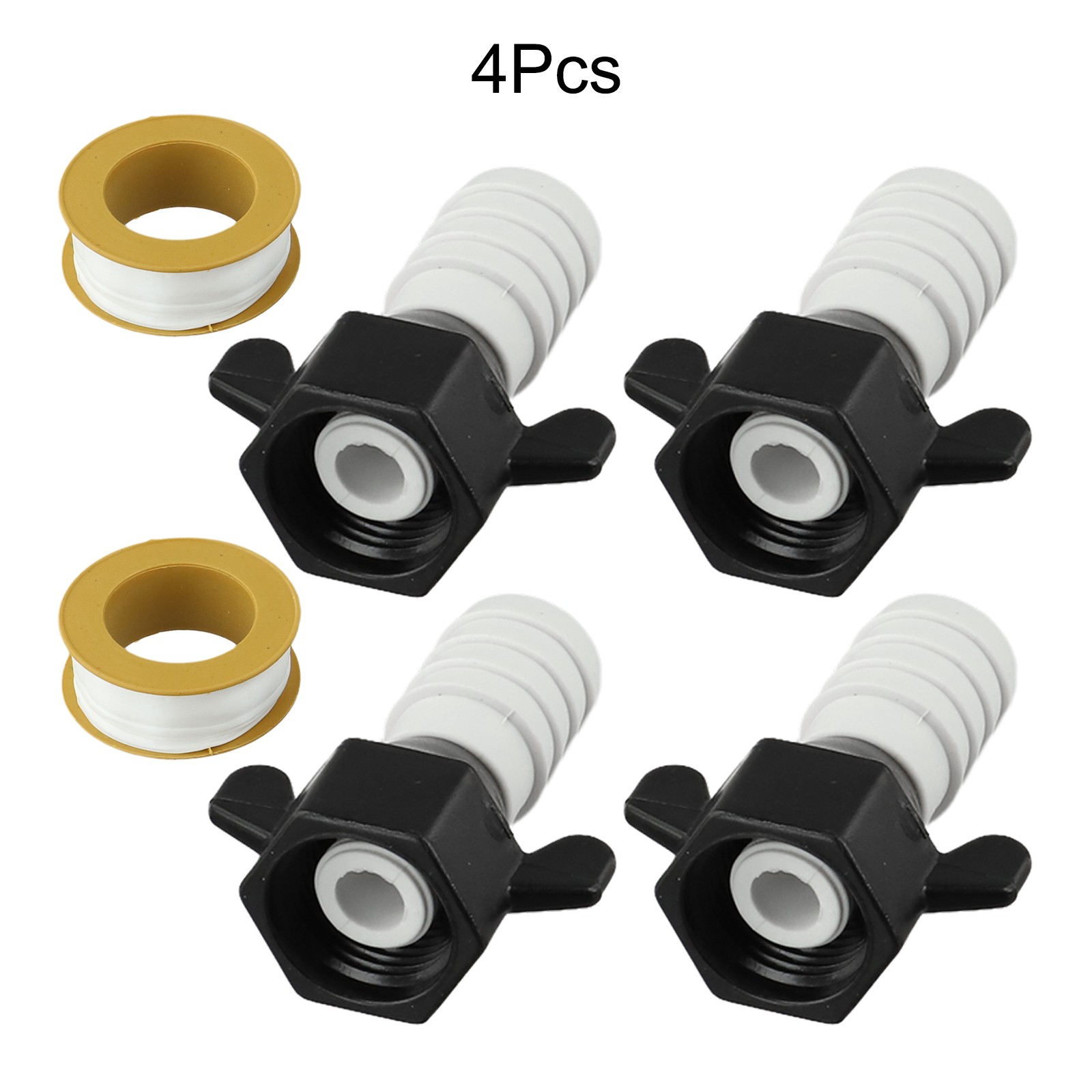 4XSraccordi per pompa acqua camper girevoli dritti 1/2 raccordi PEX per filtri p - Foto 15 di 29