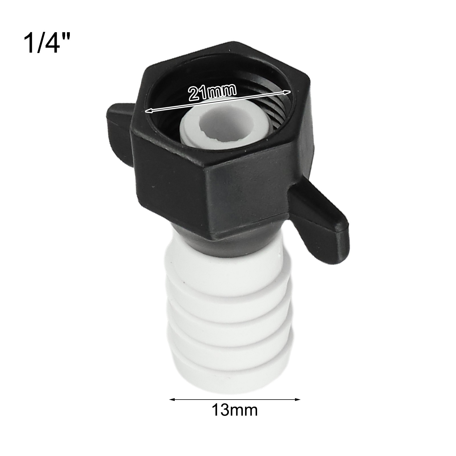 4XSraccordi per pompa acqua camper girevoli dritti 1/2 raccordi PEX per filtri p - Foto 14 di 29