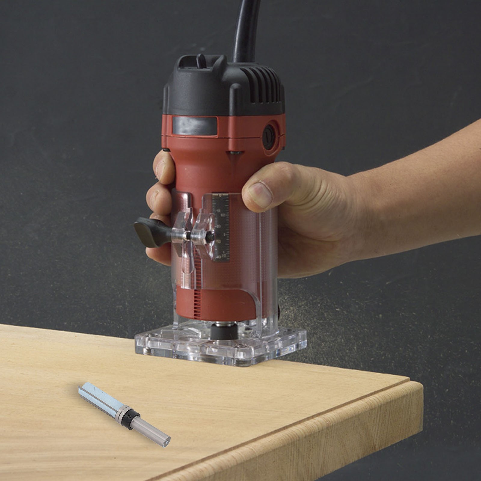 Precision Engineered Router Bit 3 Tooth Design with a Strong 12mm Shank