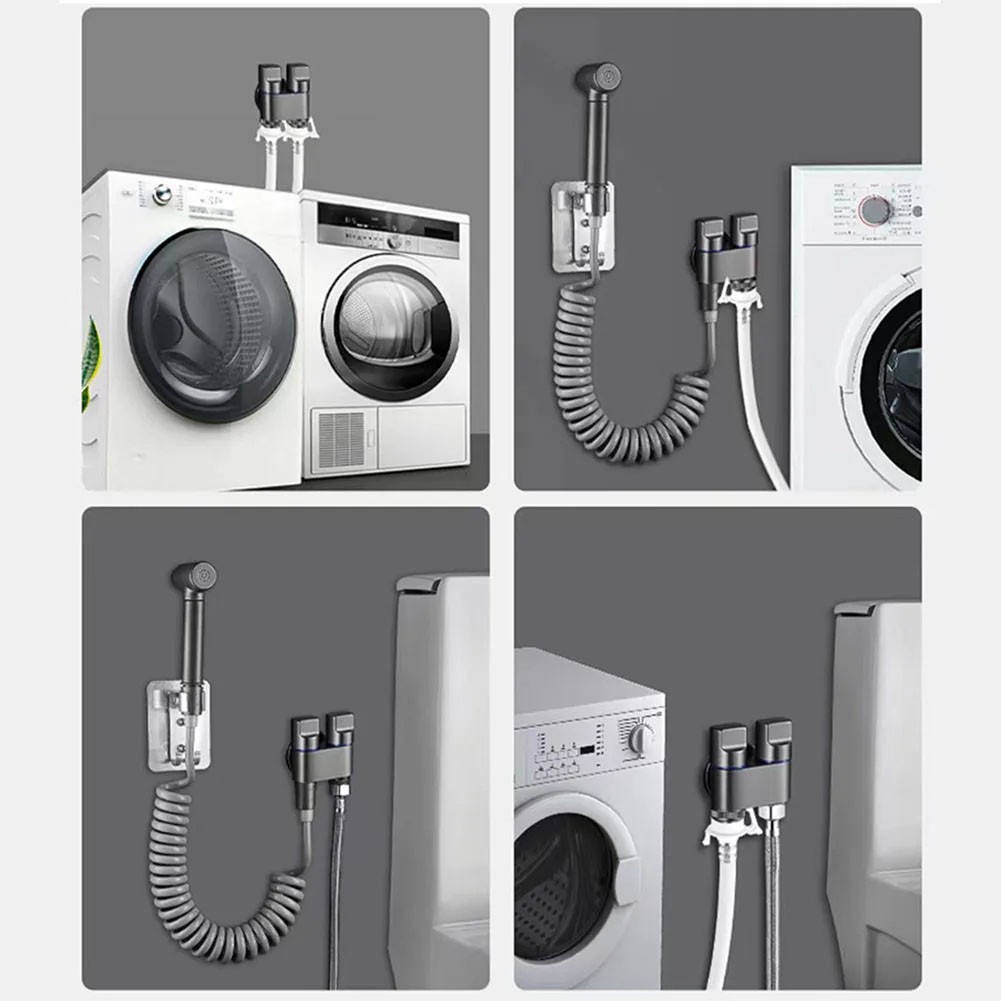 Robuste Design Doppel Auslauf Wasserhahn Ventile perfekt f��r Hausinstallationen - Bild 35 von 35