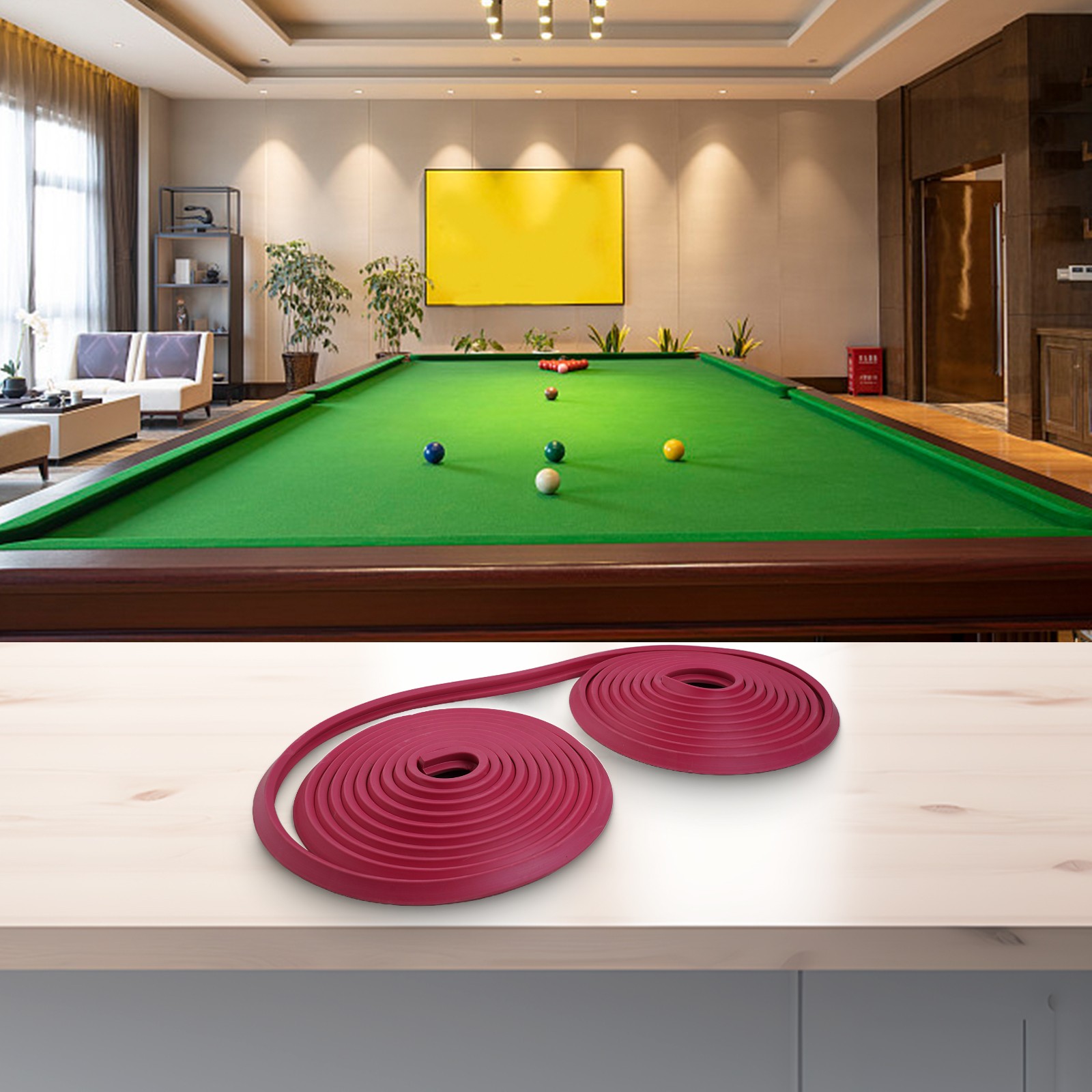 Replacement 10M For pool Table Bumpers Cushions Suitable for All Tables - Picture 48 of 65