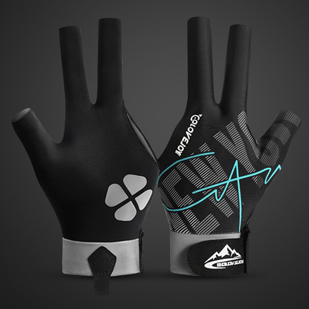 Three Finger Open Snooker Gloves Designed to Enhance Player Experience