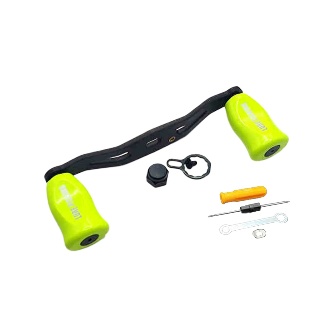 Maniglia a bilanciere in fibra di carbonio premium per DAIWA per TATULA e per mulinelli ALPHAS - Foto 86 di 97
