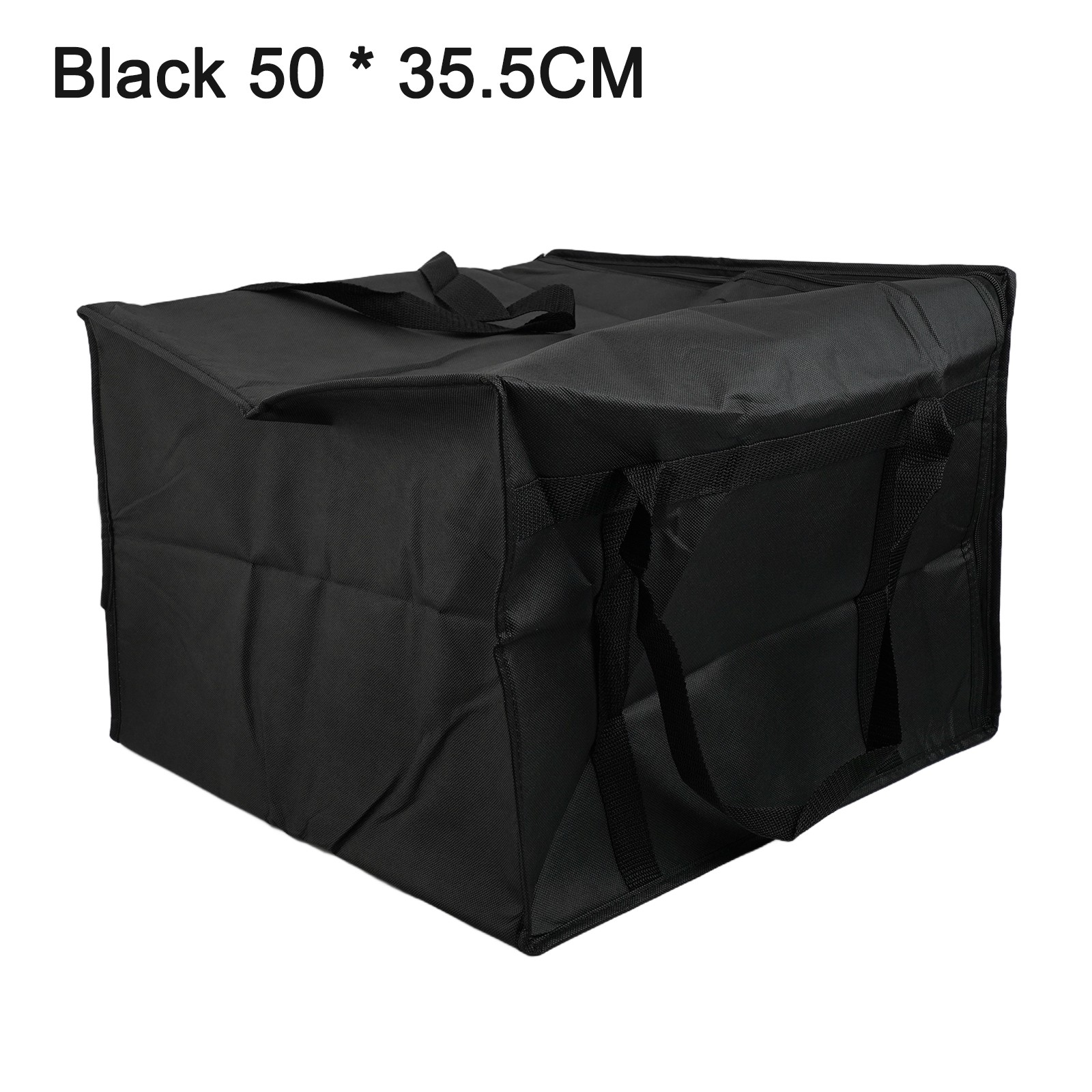 Insulated Pizza Delivery Bag Food Bag Insulated Grocery Bag Black And Red - Picture 33 of 51