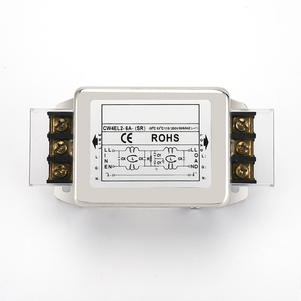 For EMI Suppression Power Filter with 220V Bipolar Terminal Block CW4L2