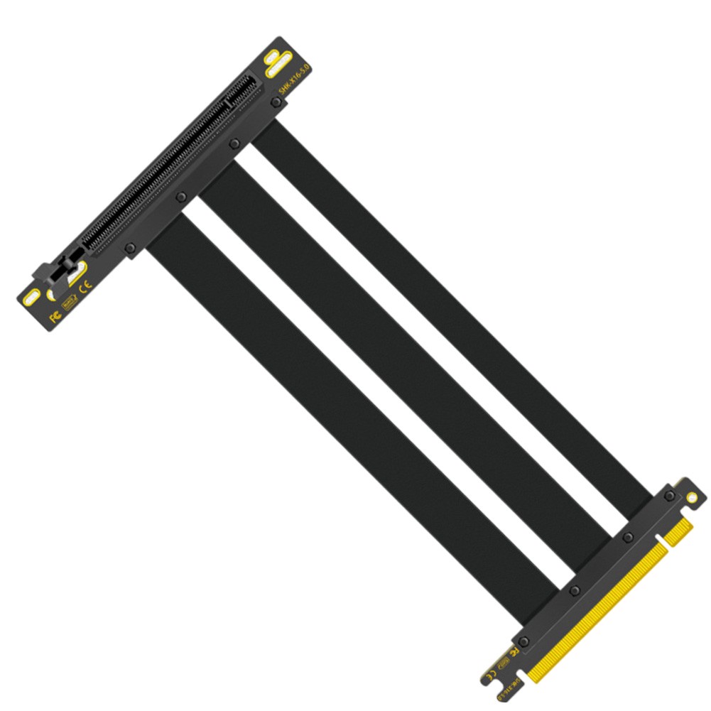 Vertical Mount PCIe 5 0 Riser Cable with High Bandwidth for Gaming PCs - Photo 3/3