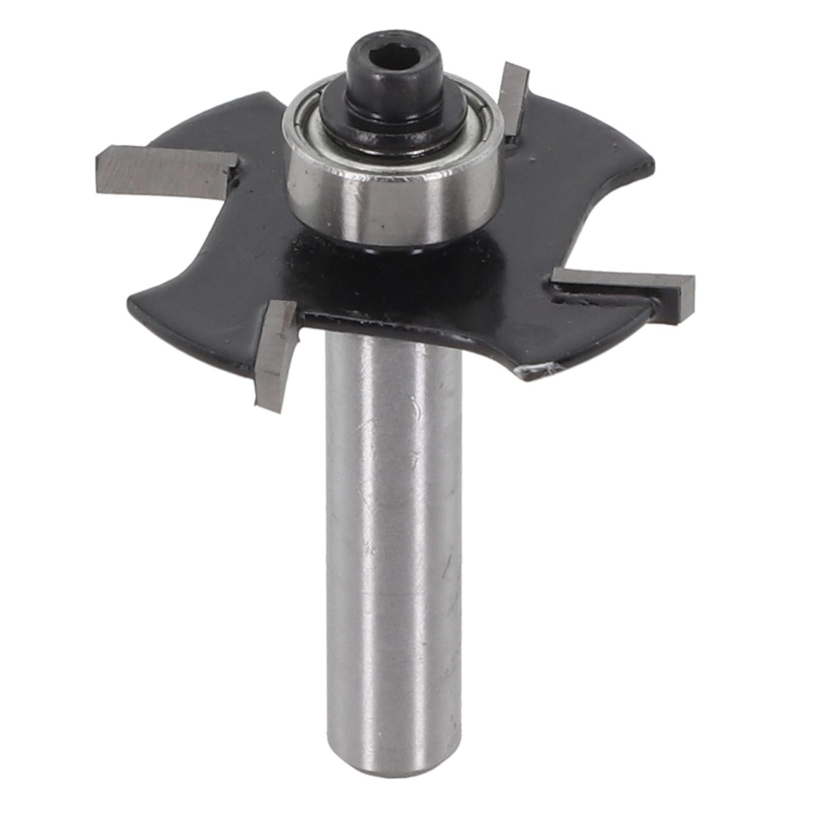 Sleek Black Ball Bearing Router Bit Perfect for For woodworking Projects - Picture 29 of 38