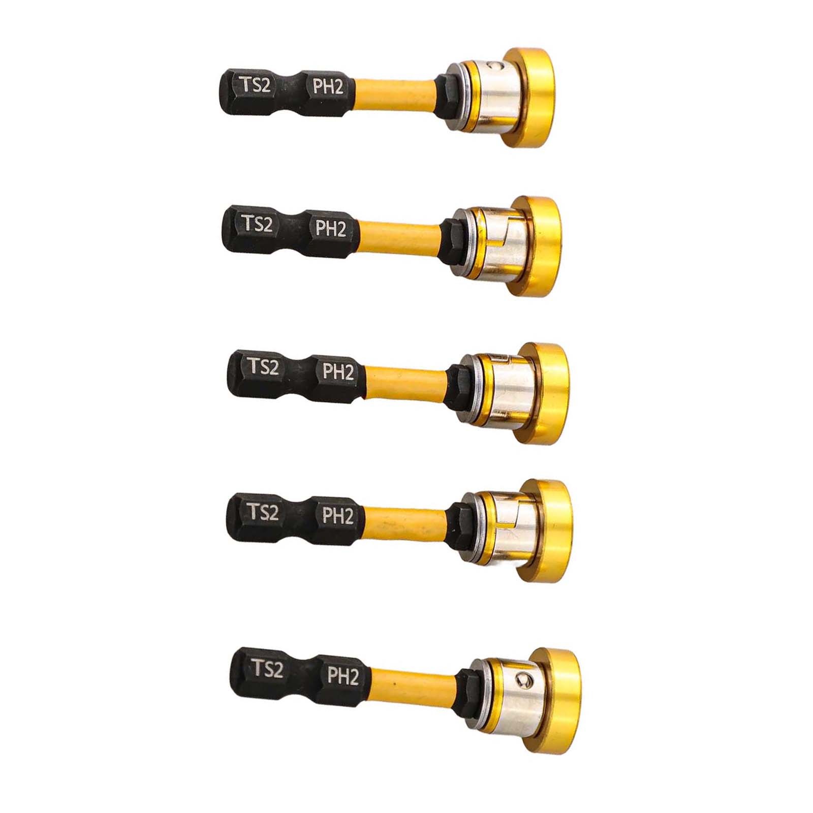 Porte-embouts Hexagonaux Magnétiques De 6,35 Mm Pour Tournevis à Percussion Sans Fil Dewalt Wrox, Organisateur De Manchon De Foret Magnétique Puissant, Rangement D'embouts De Vis Hexagonaux Sur Le