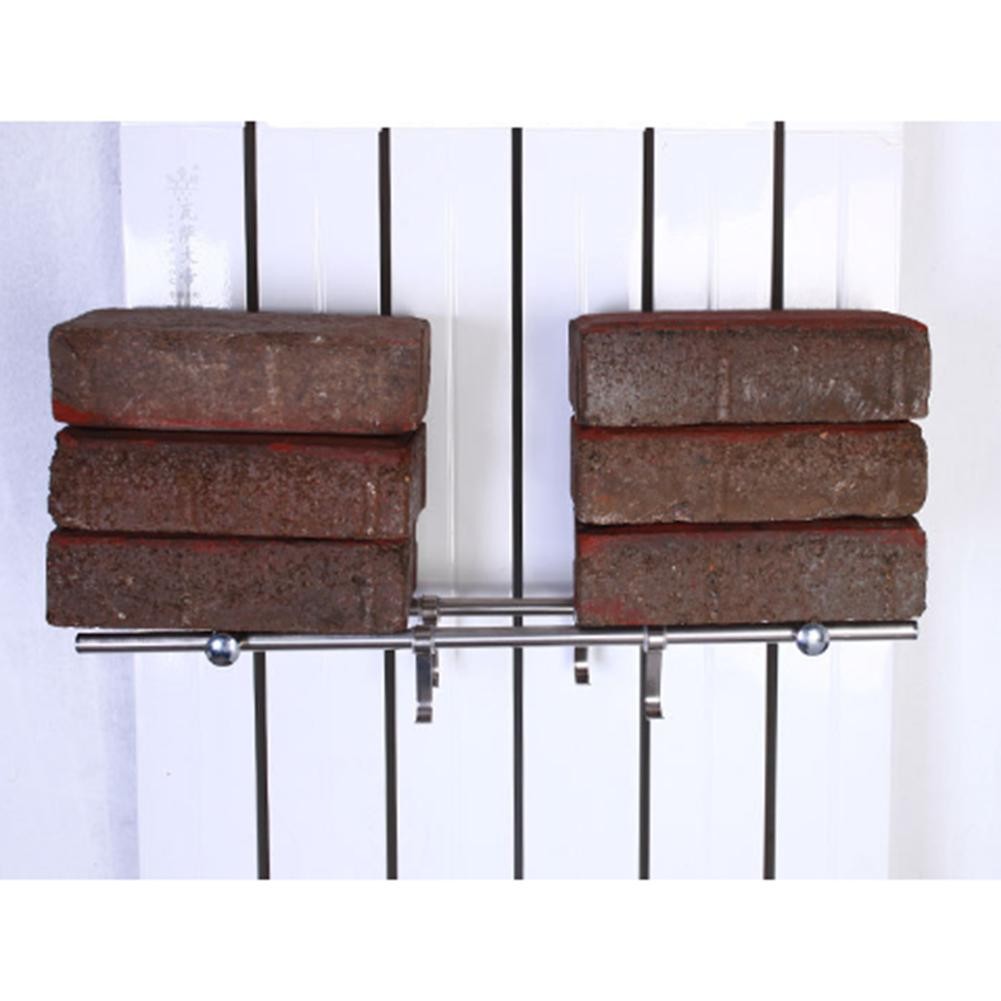 Porte-serviettes officiel 40 cm pour radiateur chauffant organisateur de vêtements en ac