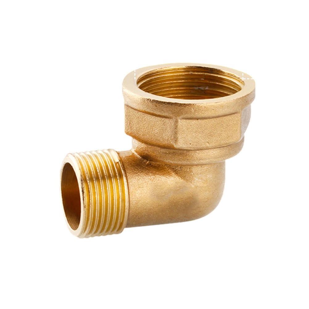 Premium Brass Copper Pipe Joint Elbow Bend 4 Points and 6 Points Types