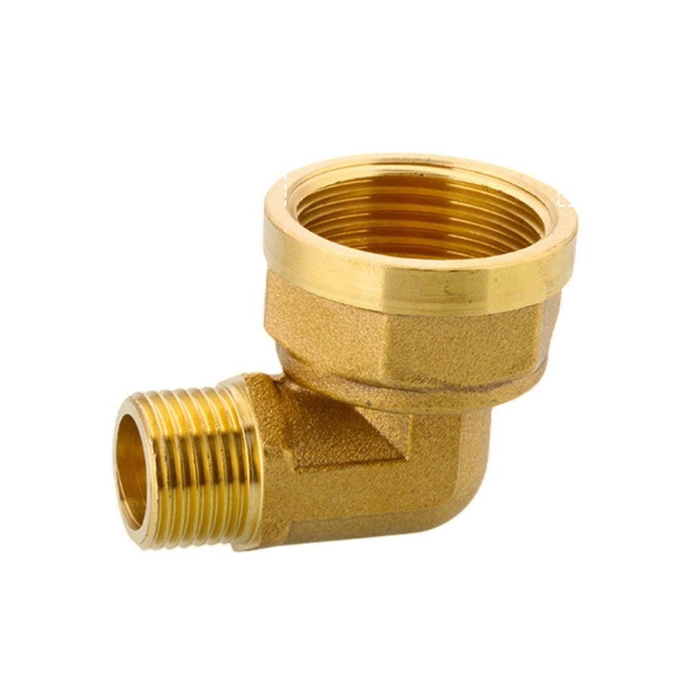 Premium Brass Copper Pipe Joint Elbow Bend 4 Points and 6 Points Types