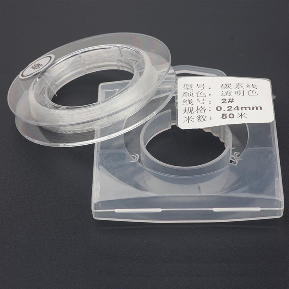 Fluorocarbon Kohlefaser Angelschnur Länge von 50m für sinkende Bedürfnisse - Bild 21 von 24