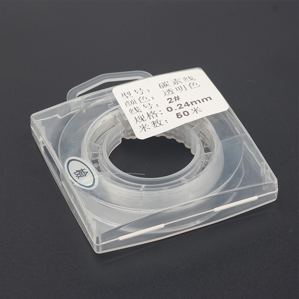 Fluorocarbon Kohlefaser Angelschnur Länge von 50m für sinkende Bedürfnisse - Bild 22 von 24