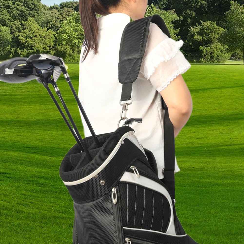 Bolsa de golf de malla transpirable de alta resistencia correa para el hombro con construcción robusta - Imagen 32 de 47