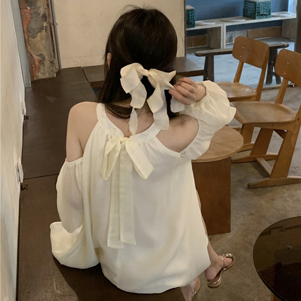 Elegant Off Shoulder Halter Neck Dress for Women in Spring and Autumn Seasons - Picture 23 of 35