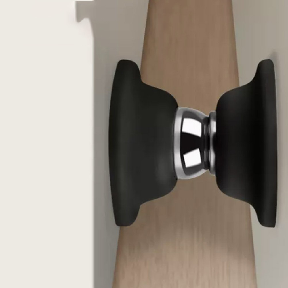 Sleek Magnetic Door Stopper Provides Effective Control While Protecting Walls