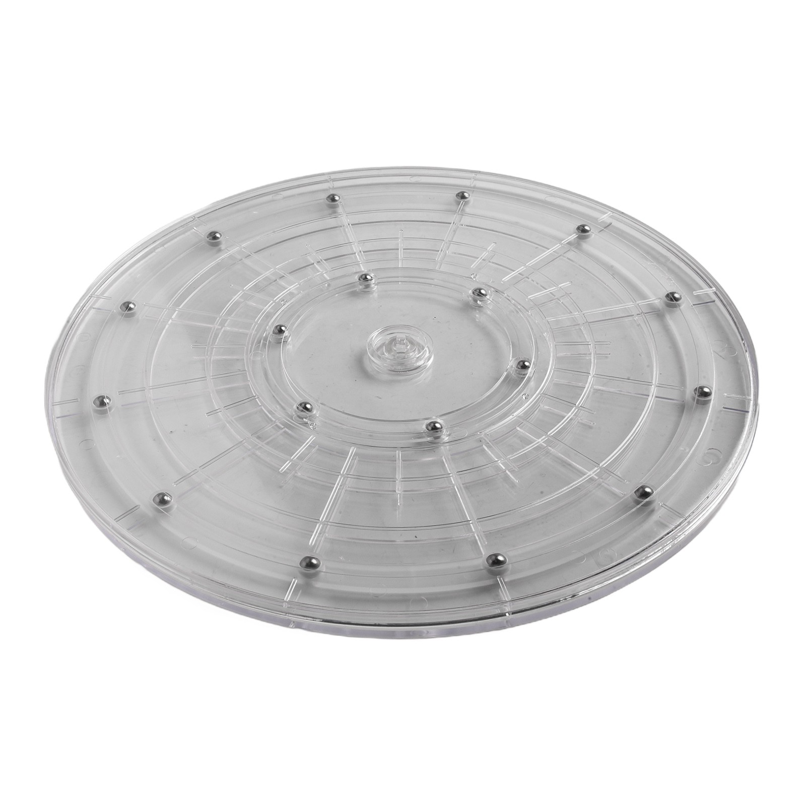 DIY Friendly Plastic Lazy Susan Turntable for Kitchen Spice Rack 8in (205mm) - Picture 23 of 31