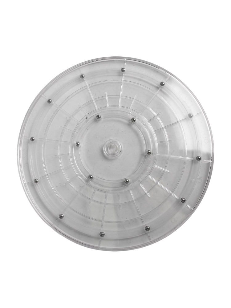 DIY Friendly Plastic Lazy Susan Turntable for Kitchen Spice Rack 8in (205mm) - Picture 30 of 31