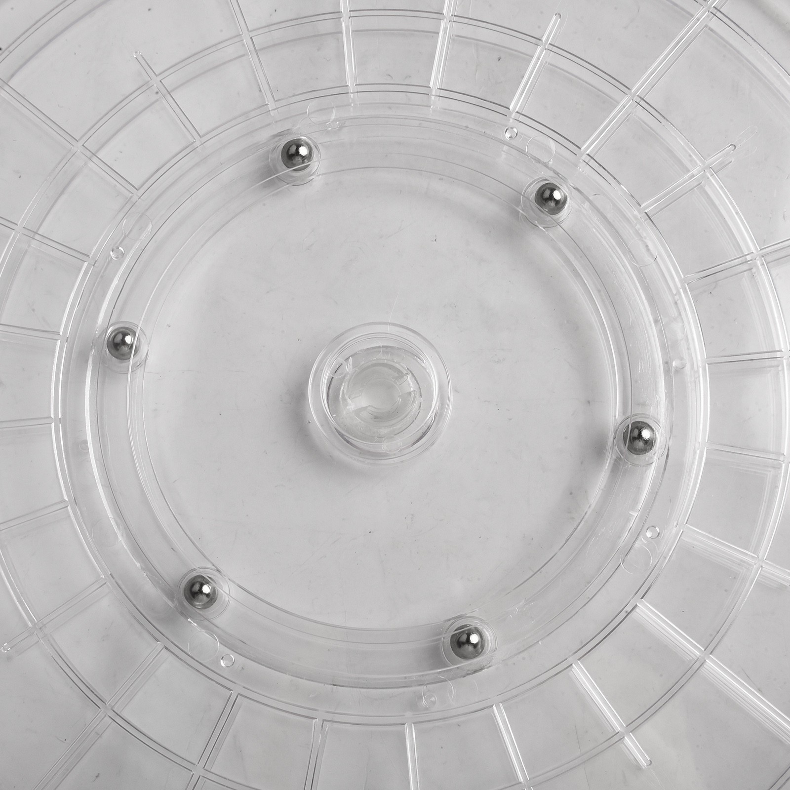 DIY Friendly Plastic Lazy Susan Turntable for Kitchen Spice Rack 8in (205mm) - Picture 28 of 31