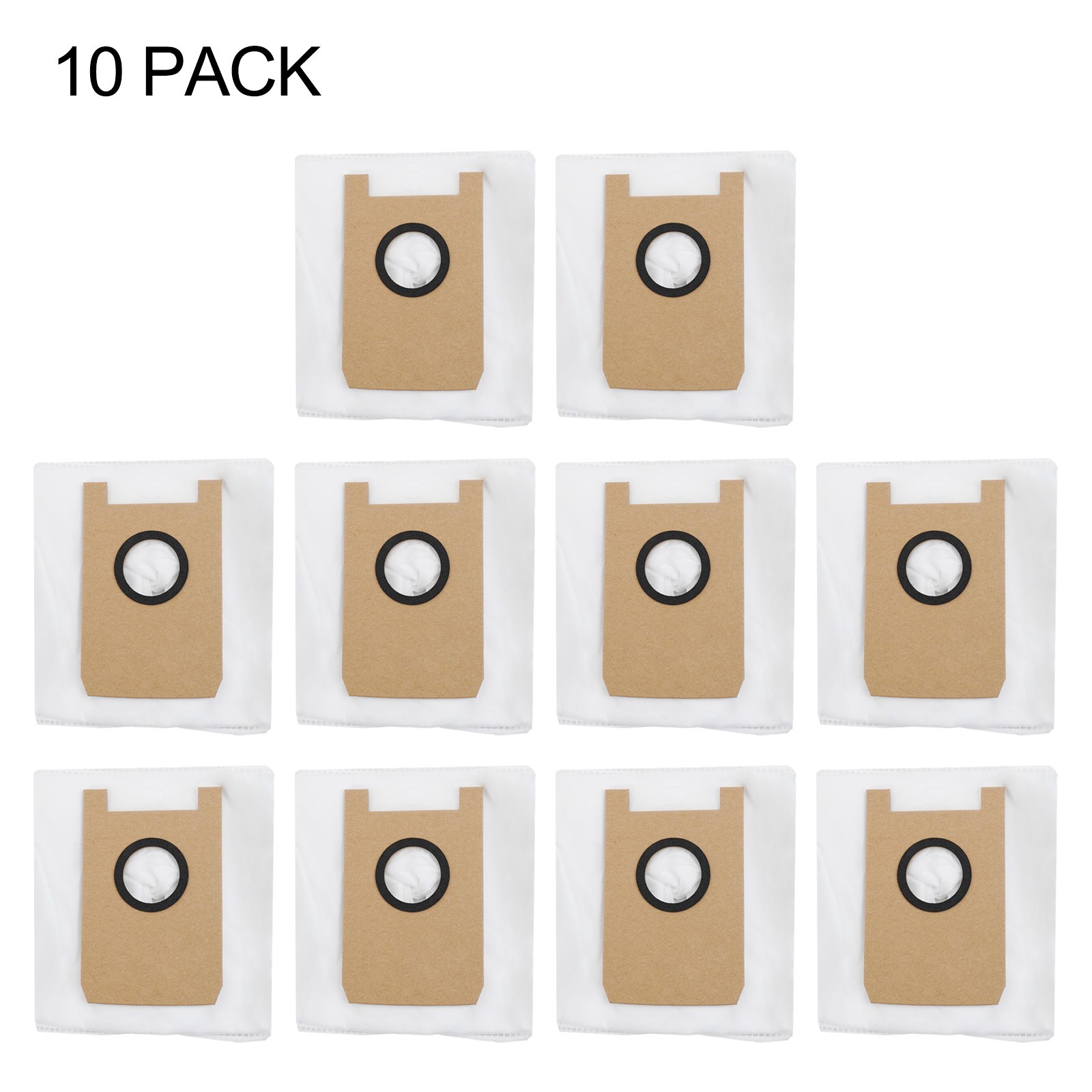 Replacement Accessories For Loorow AT800 Robot Vacuum Dust Bag Set of 10