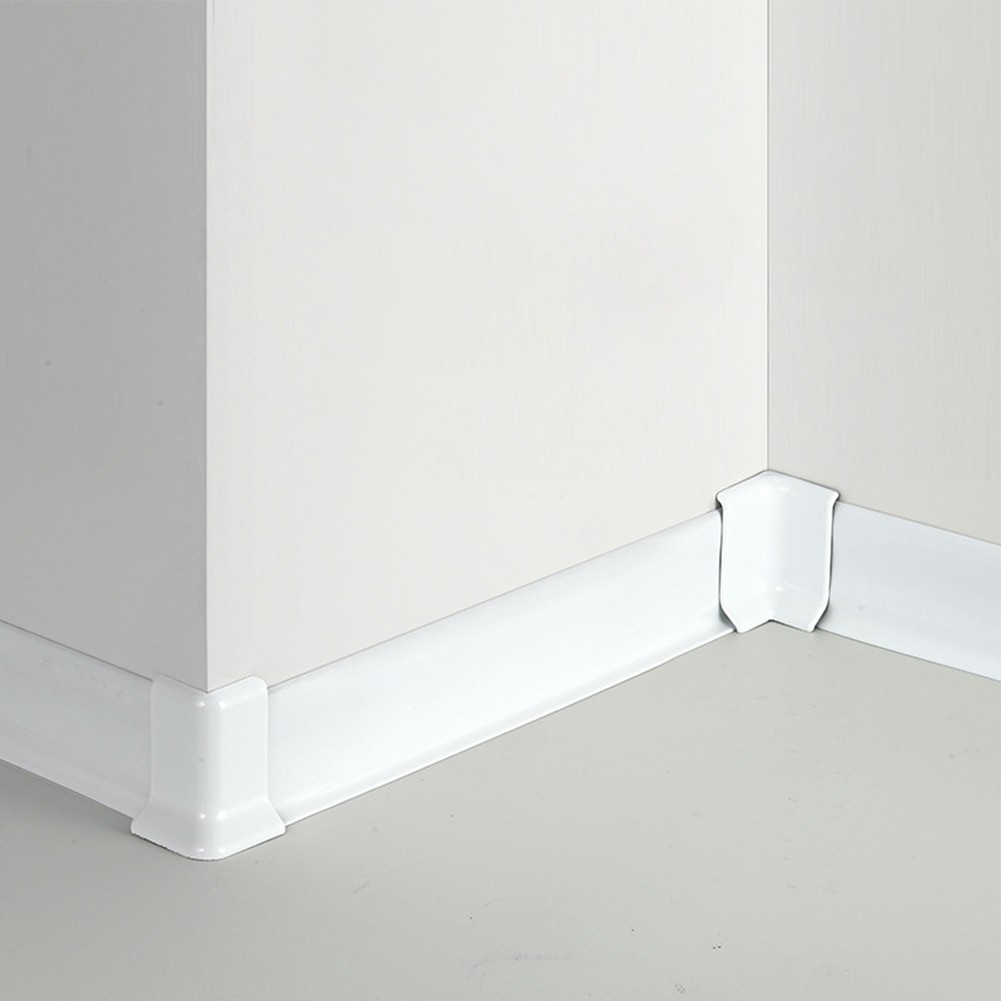 Set of Six Self Adhesive Corner Blocks for Baseboard Trim Installation