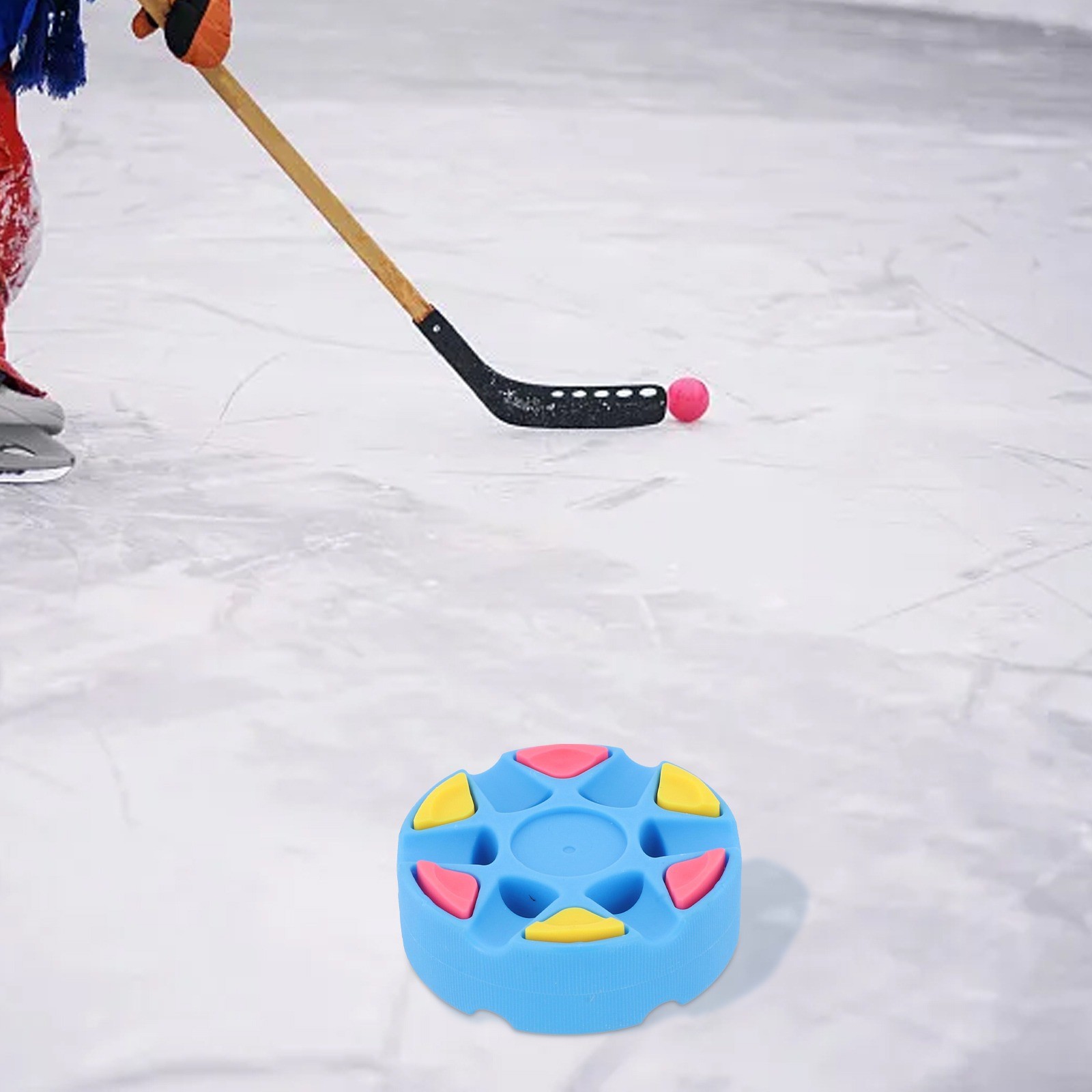 Rondelle de hockey à roulettes intérieure bien équilibrée pour des séances - Photo 17/28