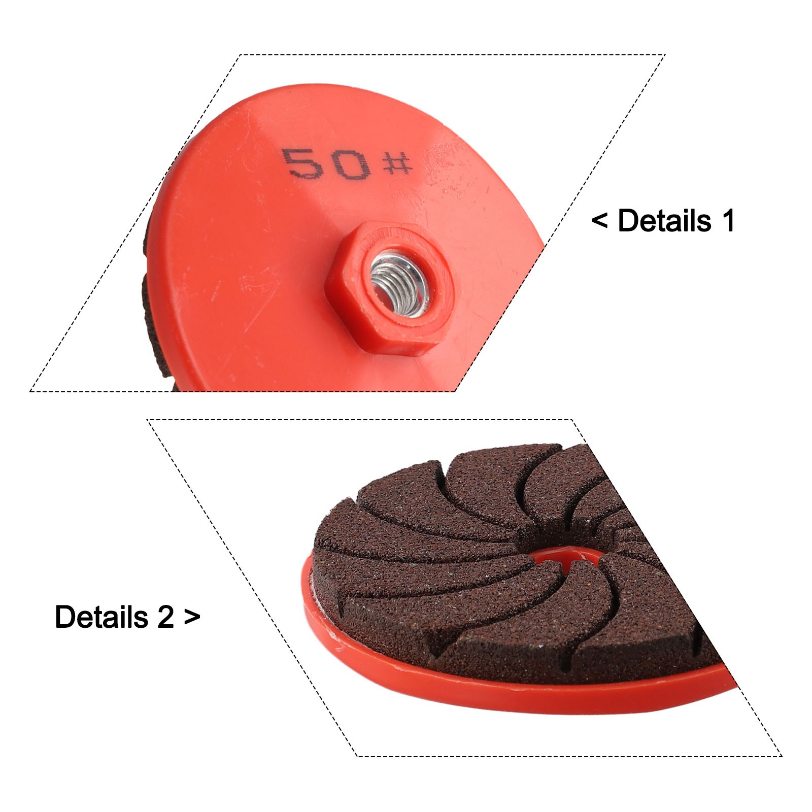Buff Disc Abrasive For DIY Projects Easy To Install Longer Service Life