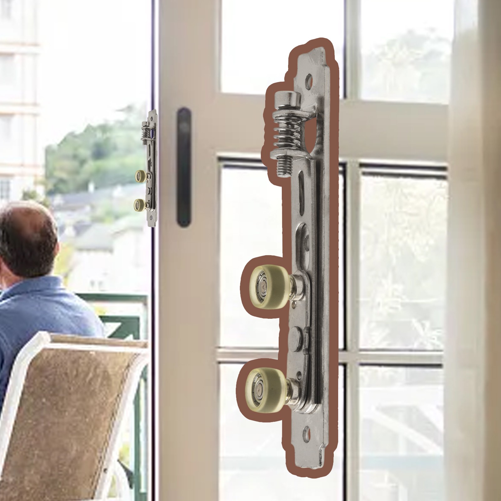 Roue sup��rieure r��glable pour am��lioration de lhabitat roulement remise �� billes p