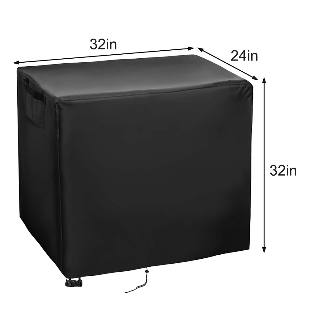 Customizable Fit Outdoor Side Table Cover with Wind Resistance Features