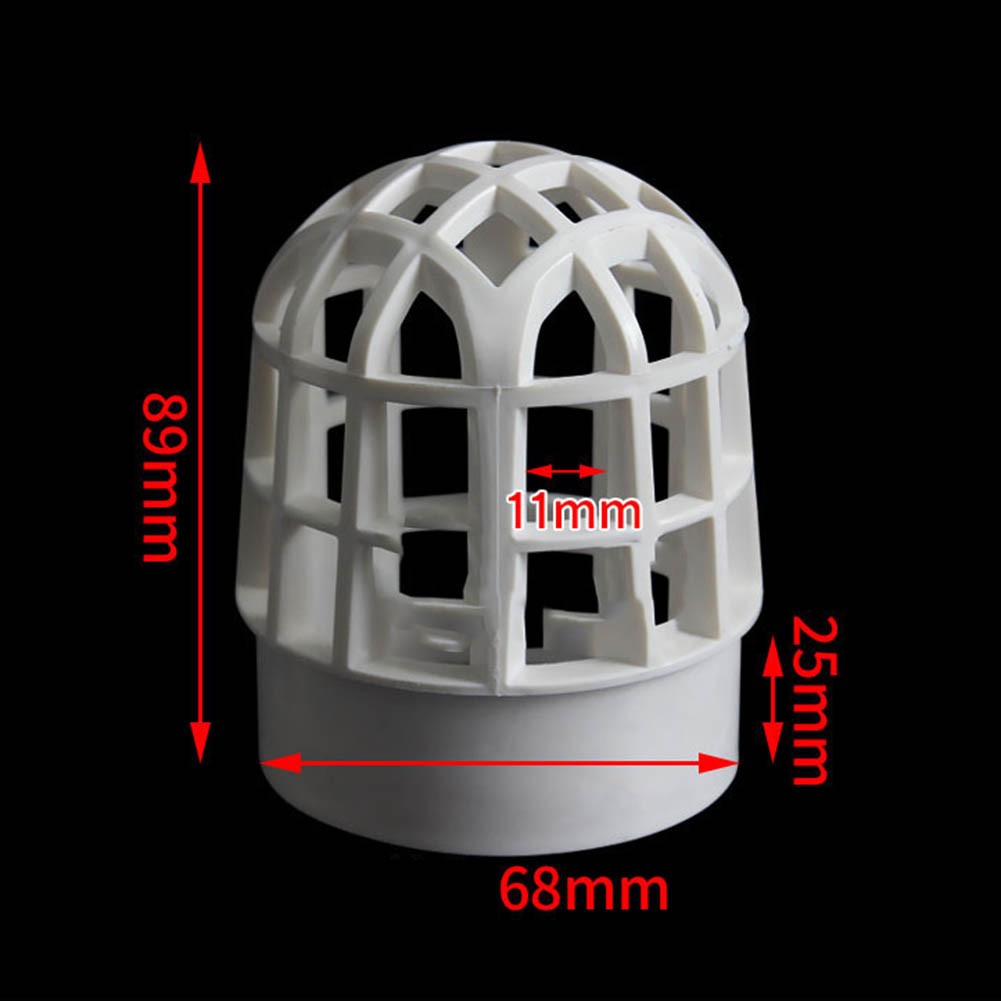Outdoor Use 2pcs PVC Vent Covers with Efficient Debris Interception Design